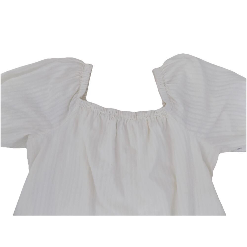 Old Navy dress shift puffy short sleeves pockets ivory size XXL NWT - Picture 5 of 10